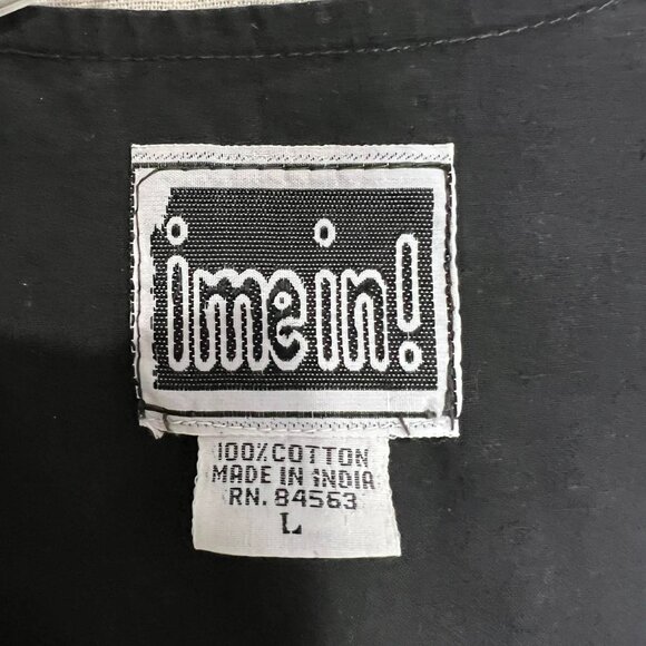 IMEIN! | Gemotric White and Black Vest Sz L - Picture 3 of 6